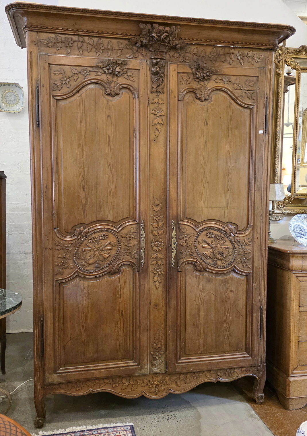 A 19th century French "Armoire de Mariage"